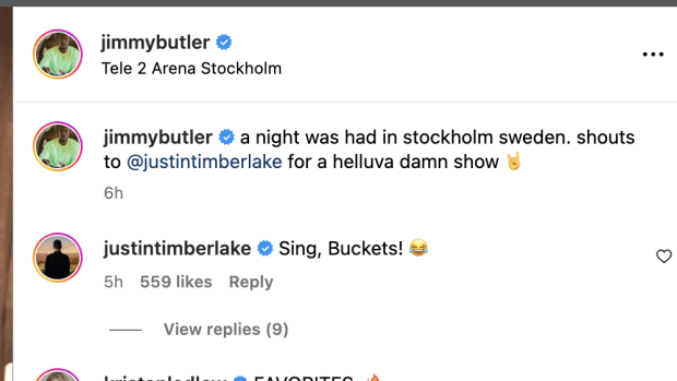 Justin Timberlake's Comment