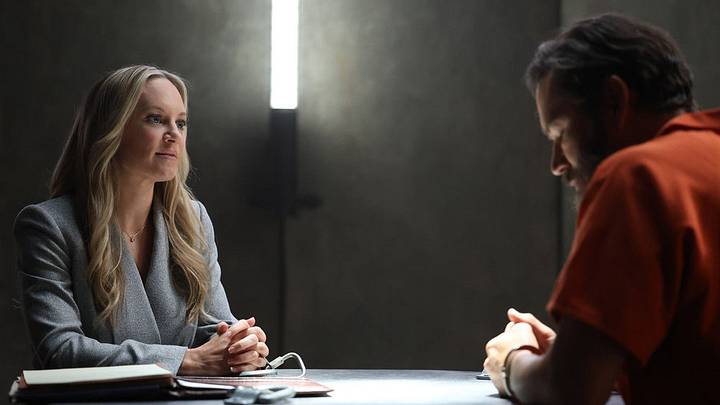 FOUND -- "Missing While Witnessed" Episode 216 -- Pictured: (l-r) Danielle Sarve as Heather, Mark-Paul Gosselaar as Sir -- (Photo by: Matt Miller/NBC)