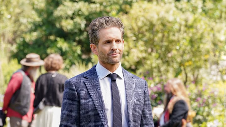 A.P. BIO -- "Tons of Rue" Episode 404 -- Pictured: (l-r) -- (Photo by: Evans Vestal Ward/Peacock)