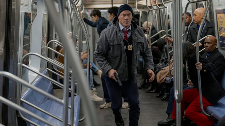 LAW & ORDER: ORGANIZED CRIME -- S5 -- Pictured: Christopher Meloni as Det. Elliot Stabler -- (Photo by: Scott Gries/PEACOCK)