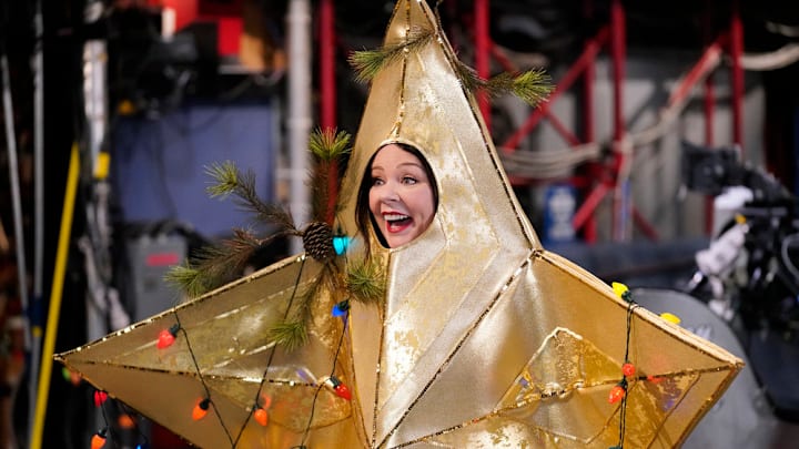 SATURDAY NIGHT LIVE -- Episode 1891 -- Pictured: Host Melissa McCarthy during Promos on Tuesday, December 2, 2025 -- (Photo by: Rosalind O'Connor/NBC)