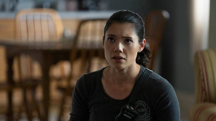 CHICAGO FIRE -- "Through The Skin" Episode 13004 -- Pictured: Hanako Greensmith as Violet Mikami CHICAGO FIRE -- "Through The Skin" Episode 13004 -- Pictured: Hanako Greensmith as Violet Mikami
