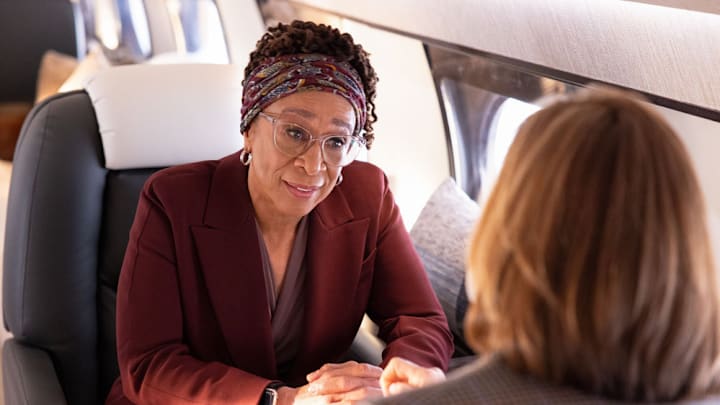 CHICAGO MED -- "Spill Your Guts" Episode 1112 -- Pictured: S. Epatha Merkerson as Sharon Goodwin -- (Photo by: George Burns Jr/NBC)