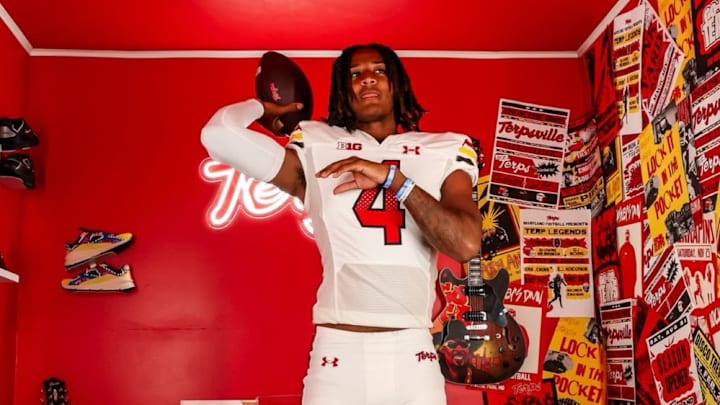 Maryland QB Malik Washington Maryland QB Malik Washington