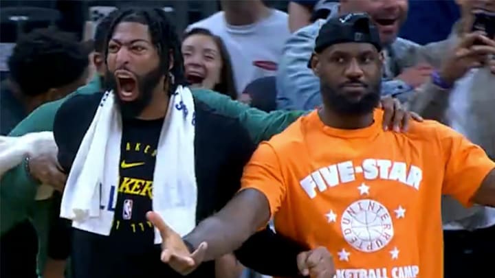 LeBron rested Thursday night while Davis tallied 35 points on 14-of-28 shooting against Phoenix. LeBron rested Thursday night while Davis tallied 35 points on 14-of-28 shooting against Phoenix.