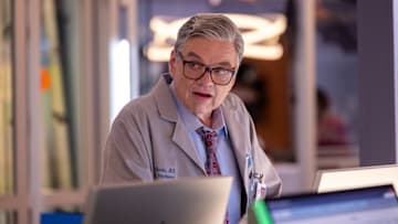 CHICAGO MED -- "Whats Hiding in the Dark" Episode 1105 -- Pictured: Oliver Platt as Dr. Daniel Charles -- (Photo by: George Burns Jr/NBC)
