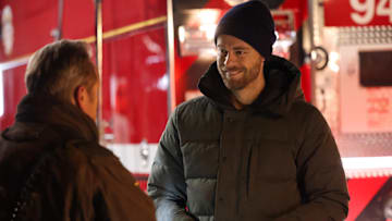 CHICAGO MED -- "Down In A Hole" Episode 1015 -- Pictured: Luke Mitchell as Dr. Mitch Ripley -- (Photo by: George Burns Jr/NBC)