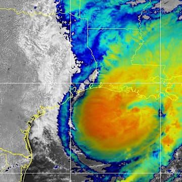 Hurricane Francine, which has now been downgraded to tropical storm status, is expected to drop as much as six inches of rain and possibly launch isolated tornadoes as it passes through Georgia this weekend. They may play havoc with the state's schedule of high school football over the weekend.