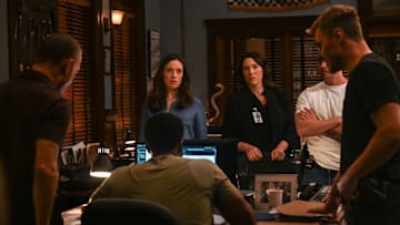 CHICAGO P.D. -- "The After" Episode 12004 -- Pictured: (l-r) Marina Squerciati as Officer Kim Burgess, Sara Bues as Asa Chapman
