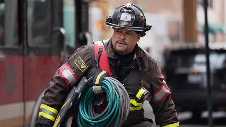 CHICAGO FIRE -- "Firehouse 66" Episode 1416 -- Pictured: Joe Minoso as Cruz 