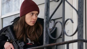 CHICAGO P.D. -- "Gone" Episode 915 -- Pictured: Marina Squerciati as Kim Burgess -- (Photo by: Lori Allen/NBC)
