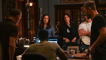 CHICAGO P.D. -- "The After" Episode 12004 -- Pictured: (l-r) Marina Squerciati as Officer Kim Burgess, Sara Bues as Asa Chapman