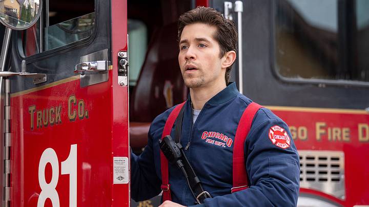 CHICAGO FIRE -- "Speak of the Devil" Episode 1420 -- Pictured: Brandon Larracuente as Sal Vasquez 