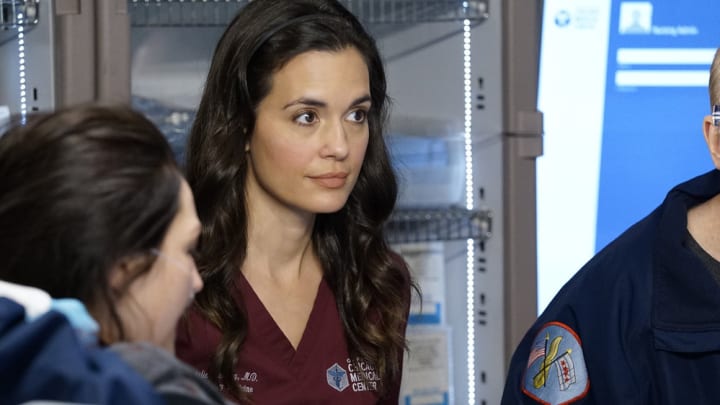 CHICAGO MED -- "Do You Know The Way Home" Episode 603 -- Pictured: (l-r) Torrey DeVitto as Natalie Manning -- (Photo by: Elizabeth Sisson/NBC)