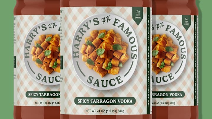 Harry's Famous Spicy Tarragon Vodka Sauce