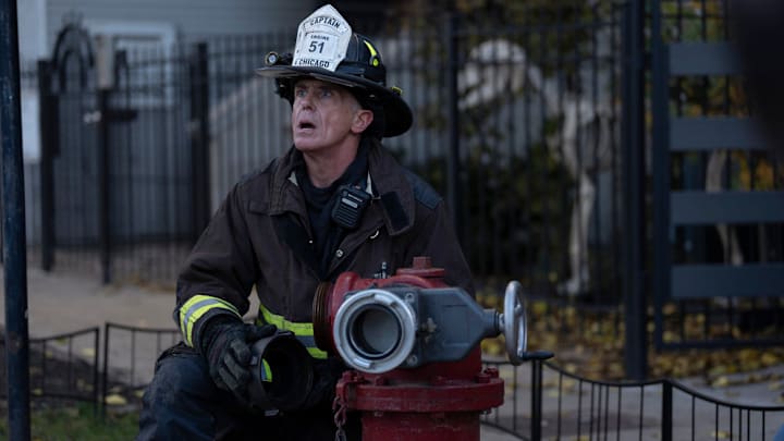 CHICAGO FIRE -- "Relief Cut" Episode 13012 -- Pictured: David Eigenberg as Christopher Herrmann -- (Photo by: Peter Gordon/NBC)