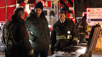 CHICAGO MED -- "Down In A Hole" Episode 1015 -- Pictured: Luke Mitchell as Dr. Mitch Ripley -- (Photo by: George Burns Jr/NBC)