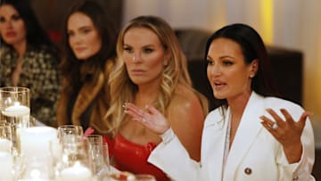THE REAL HOUSEWIVES OF SALT LAKE CITY -- Pictured: (l-r) Meredith Marks, Heather Gay, Lisa Barlow -- (Photo by: Fred Hayes/Bravo)