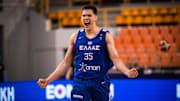 Greek forward/center Vangelis Zougris