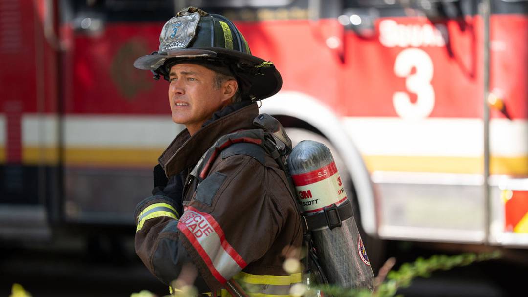 CHICAGO FIRE -- "Mercy" Episode 1404 -- Pictured: Taylor Kinney as Kelly Severide CHICAGO FIRE -- "Mercy" Episode 1404 -- Pictured: Taylor Kinney as Kelly Severide