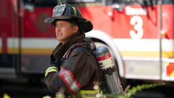CHICAGO FIRE -- "Mercy" Episode 1404 -- Pictured: Taylor Kinney as Kelly Severide 