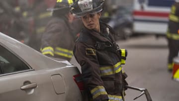 CHICAGO FIRE -- "Relief Cut" Episode 13012 -- Pictured: Miranda Rae Mayo as Stella Kidd -- (Photo by: Peter Gordon/NBC)