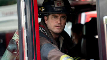 CHICAGO FIRE -- "A Monster In the Field" Episode 13001 -- Pictured: Jake Lockett as Sam Carver -- (Photo by: Peter Gordon/NBC)