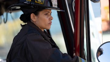 CHICAGO FIRE -- "Chaos Theory" Episode 13010 -- Pictured: Miranda Rae Mayo as Stella Kidd -- (Photo by: Peter Gordon/NBC)