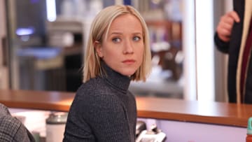 CHICAGO MED -- "Row Row Row Your Boat on a Rocky Sea" Episode 09001 -- Pictured: Jessy Schram as Dr. Hannah Asher -- (Photo by: George Burns Jr/NBC)