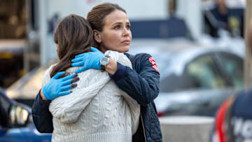 CHICAGO FIRE -- "Broken Things" Episode 1406 -- Pictured: Jocelyn Hudon as Lyla Novak 