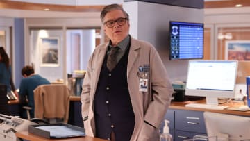 CHICAGO MED -- "Row Row Row Your Boat on a Rocky Sea" Episode 09001 -- Pictured: Oliver Platt as Dr. Daniel Charles -- (Photo by: George Burns Jr/NBC)