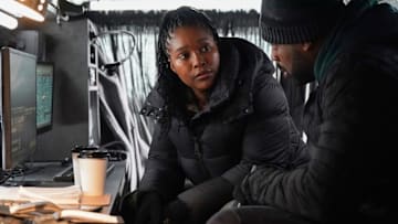 CHICAGO P.D. -- "The Good Shepherd" Episode 12012 -- Pictured: (l-r) Toya Turner as Kiana Cook, LaRoyce Hawkins as Kevin Atwater -- (Photo by: Elizabeth Sisson/NBC)
