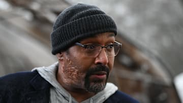 THE IRRATIONAL -- "Scorched Earth" Episode 108 -- Pictured: Jesse L. Martin as Alec Mercer -- (Photo by: Sergei Bachlakov/NBC)