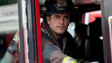 CHICAGO FIRE -- "A Monster In the Field" Episode 13001 -- Pictured: Jake Lockett as Sam Carver -- (Photo by: Peter Gordon/NBC)