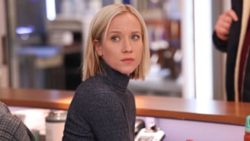CHICAGO MED -- "Row Row Row Your Boat on a Rocky Sea" Episode 09001 -- Pictured: Jessy Schram as Dr. Hannah Asher -- (Photo by: George Burns Jr/NBC)