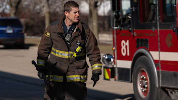 CHICAGO FIRE -- "Permanent Damage" Episode 13019 -- Pictured: Jake Lockett as Sam Carver -- (Photo by: Peter Gordon/NBC)