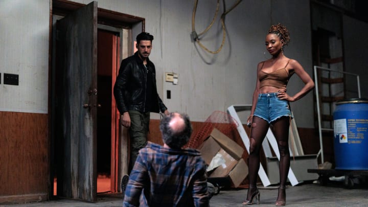 FOUND -- “Pilot” Episode 101 -- Pictured: (l-r) Karan Oberoi as Dhan Rana, Shanola Hampton as Gabi Mosley -- (Photo by: Steve Swisher/NBC)