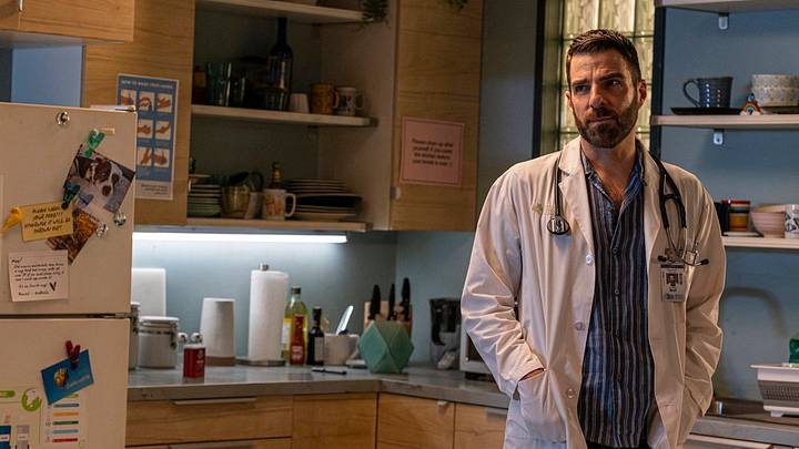 BRILLIANT MINDS -- "The Other Woman" Episode 111 -- Pictured: Zachary Quinto as Dr. Oliver Wolf 
