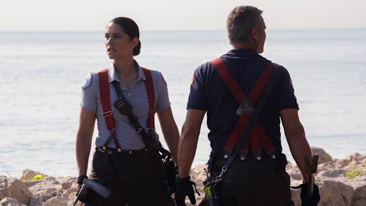 CHICAGO FIRE -- "Ride the Blade" Episode 13002 -- Pictured: Miranda Rae Mayo as Stella Kidd -- (Photo by: Peter Gordon/NBC)