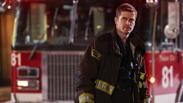 CHICAGO FIRE -- "Bar Time" Episode 13014 -- Pictured: Jake Lockett as Sam Carver -- (Photo by: George Burns Jr/NBC)