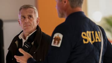 CHICAGO MED -- "In The Trenches: Part II" Episode 1011 -- Pictured: David Eigenberg as Christopher Herrmann -- (Photo by: George Burns Jr/NBC)