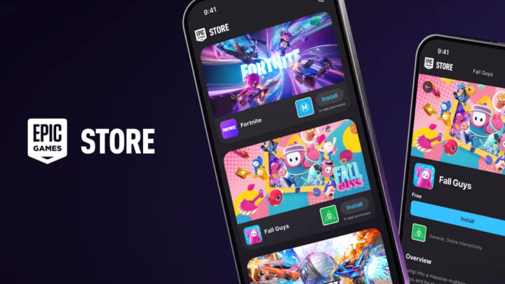 Epic Games Store on Mobile