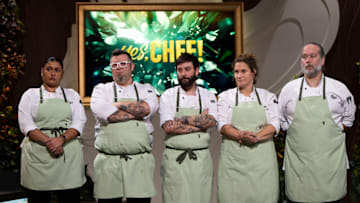 Chefs participating in NBC's Yes, Chef food television competition