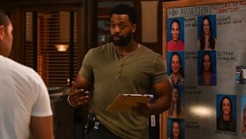 CHICAGO P.D. -- "The After" Episode 12003 -- Pictured: LaRoyce Hawkins as Officer Kevin Atwater -- (Photo by: Lori Allen/NBC)