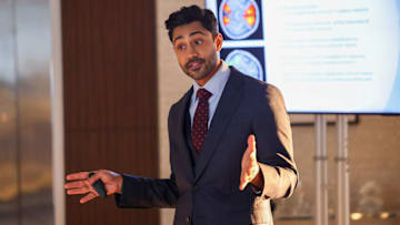 CHICAGO MED -- "Found Family" Episode 1104 -- Pictured: Manish Dayal as Dr. Theo Rabari 