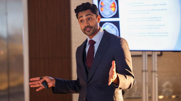 CHICAGO MED -- "Found Family" Episode 1104 -- Pictured: Manish Dayal as Dr. Theo Rabari 