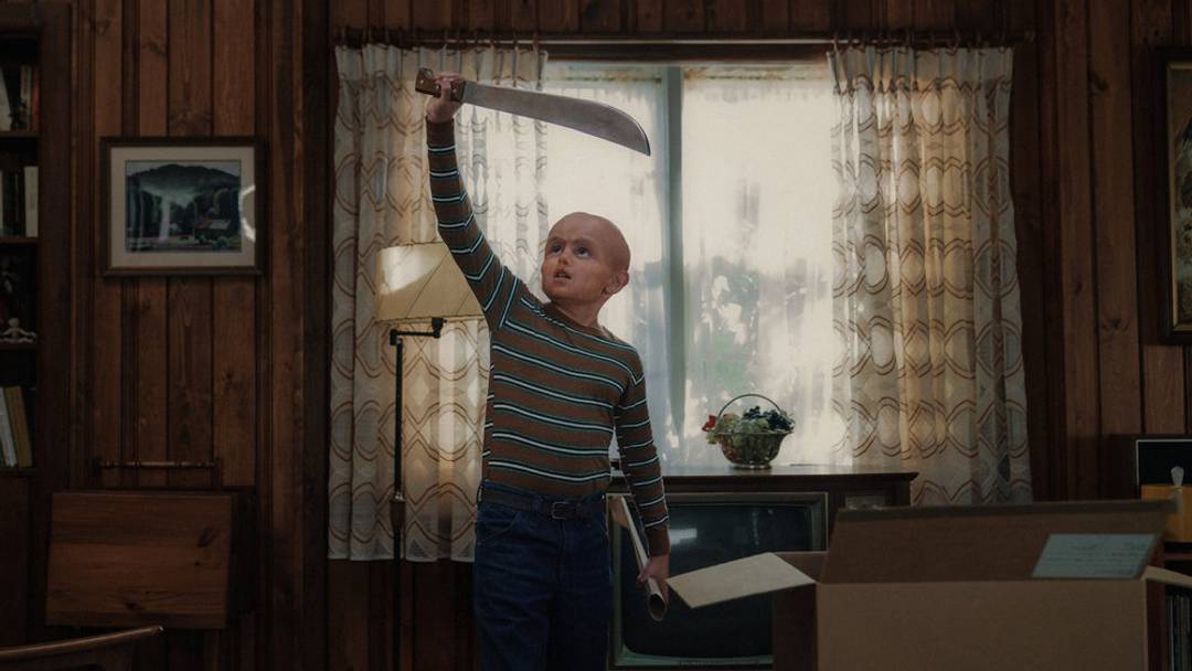 Callum Vinson as Jason Voorhees in Crystal Lake Callum Vinson as Jason Voorhees in Crystal Lake