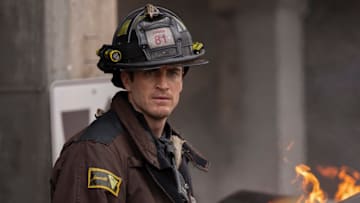 CHICAGO FIRE -- "Relief Cut" Episode 13012 -- Pictured: Jake Lockett as Sam Carver -- 