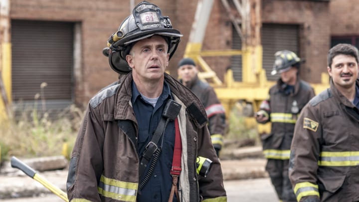 CHICAGO FIRE -- "Lift Each Other" Episode 507 -- Pictured: David Eigenberg as Christopher Hermann -- (Photo by: Matt Dinerstein/NBC)