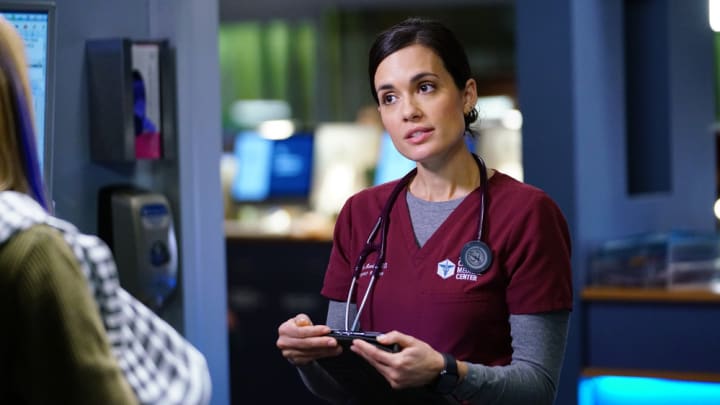 CHICAGO MED -- "Pain Is For The Living" Episode 513 -- Pictured: Torrey DeVitto as Dr. Natalie Manning -- (Photo by: Elizabeth Sisson/NBC)
